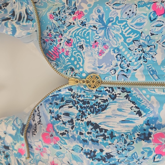 NWT Lilly Pulitzer Sz L Skipper Pullover " Lilly Loves North Carolina. - Picture 4 of 12
